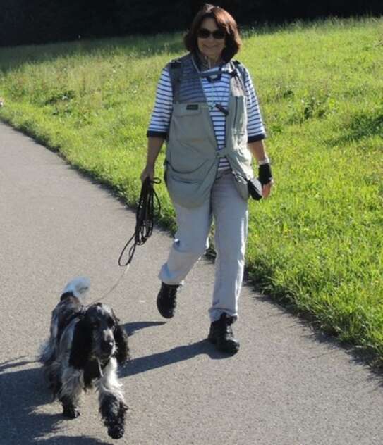 Mein lieber Chedi nach dem Trail